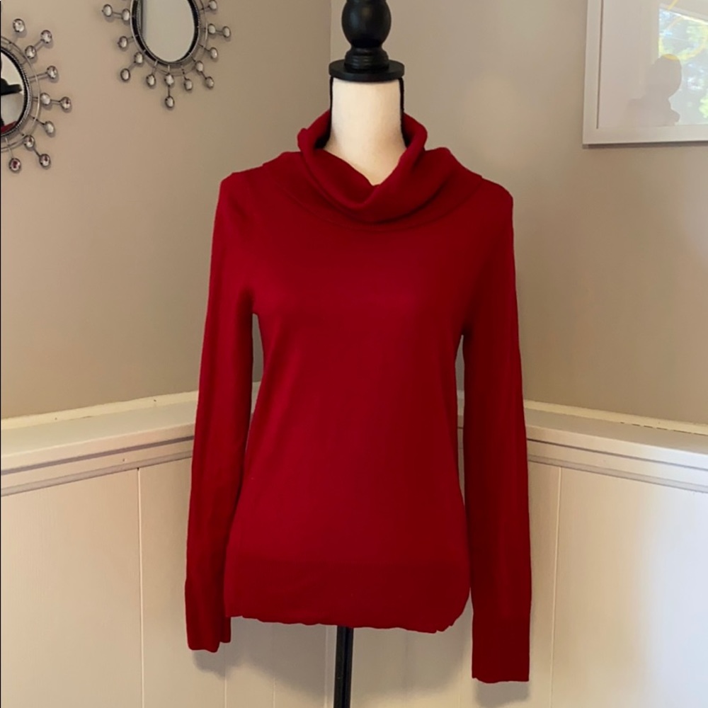 Talbots 100% Merino Wool Cowl Neck Sweater Size S